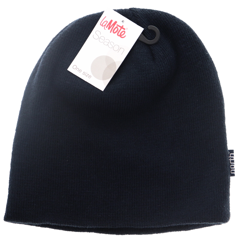 Stickad Mössa Deep Navy One Size - 78% rabatt