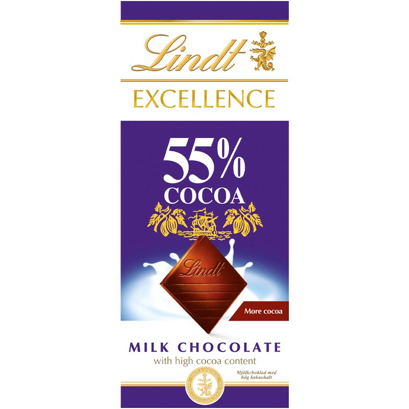 Mjölkchoklad 55% - 42% rabatt