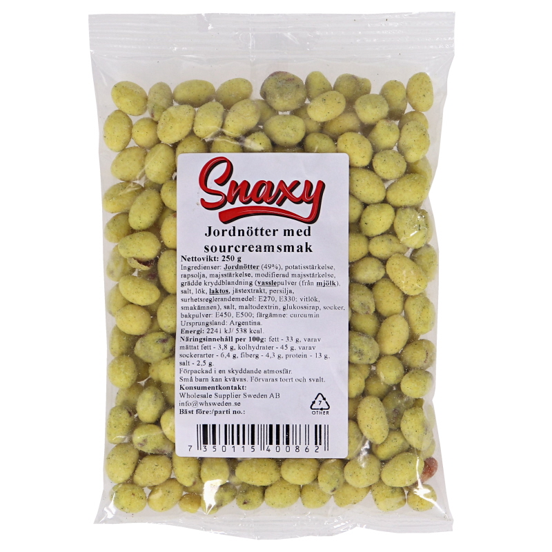 Crispy Coated Peanuts Sour Cream - 26% rabatt