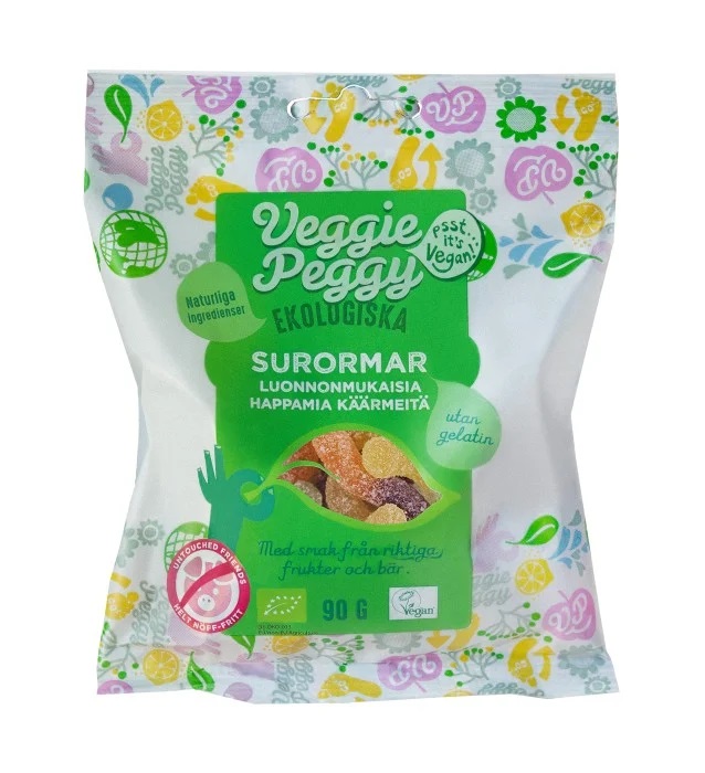 Veggie Peggy Surormar 90g