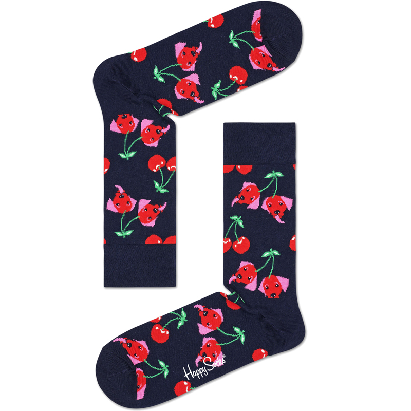 Cherry Sock Stl 41-46 - 40% rabatt