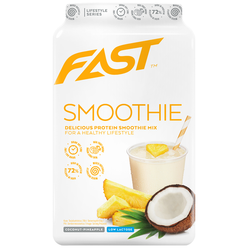 Proteinpulver "Smoothie Mix" Kokos & Ananas 500g - 79% rabatt