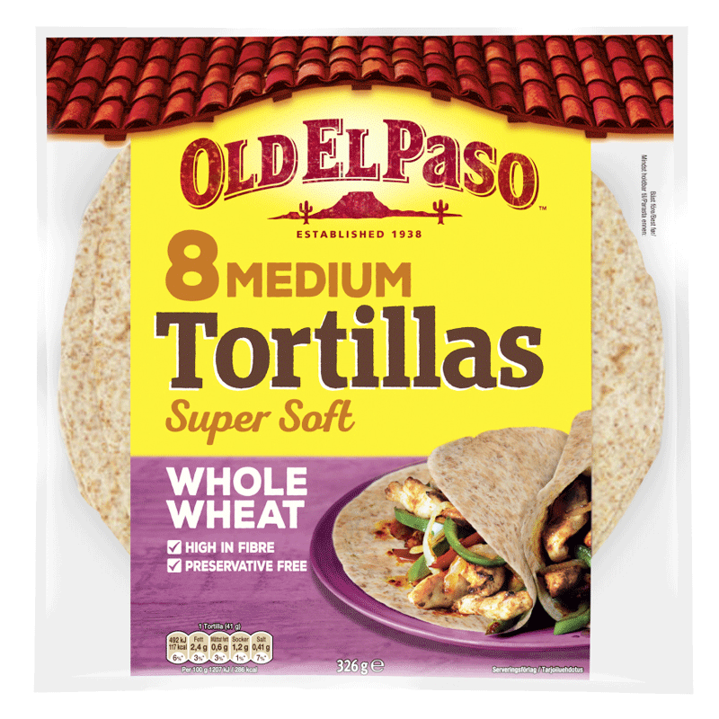Tortillabröd Fullkorn - 13% rabatt