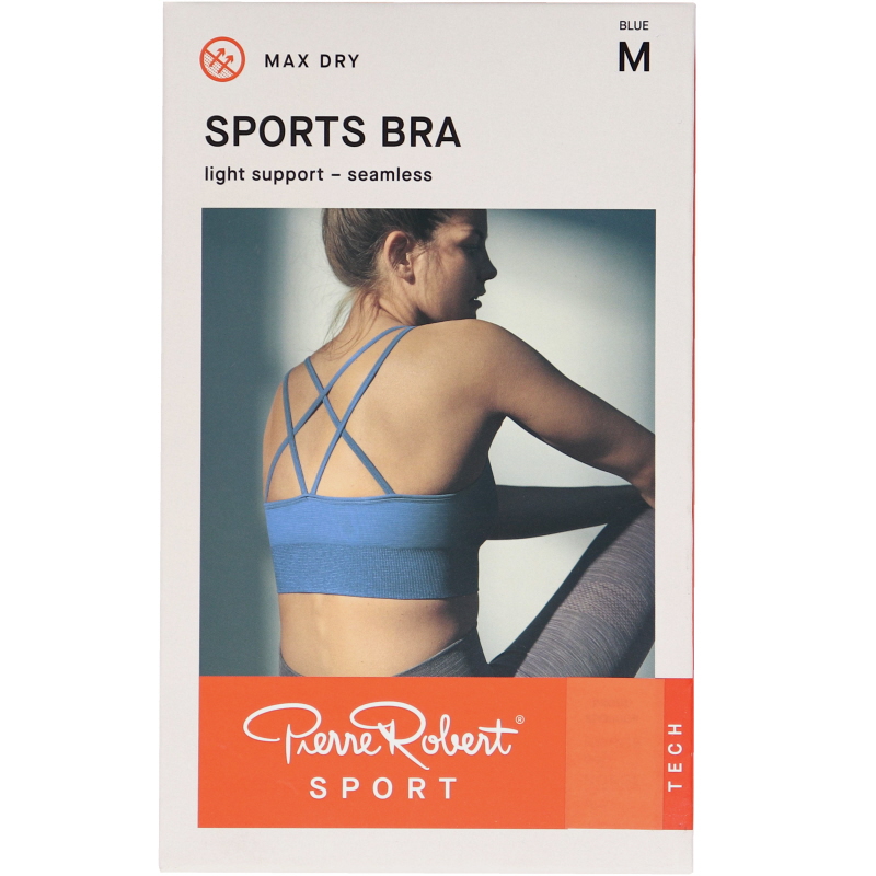 Sport-BH Light Support Hydro Blue Stlk M - 65% rabatt