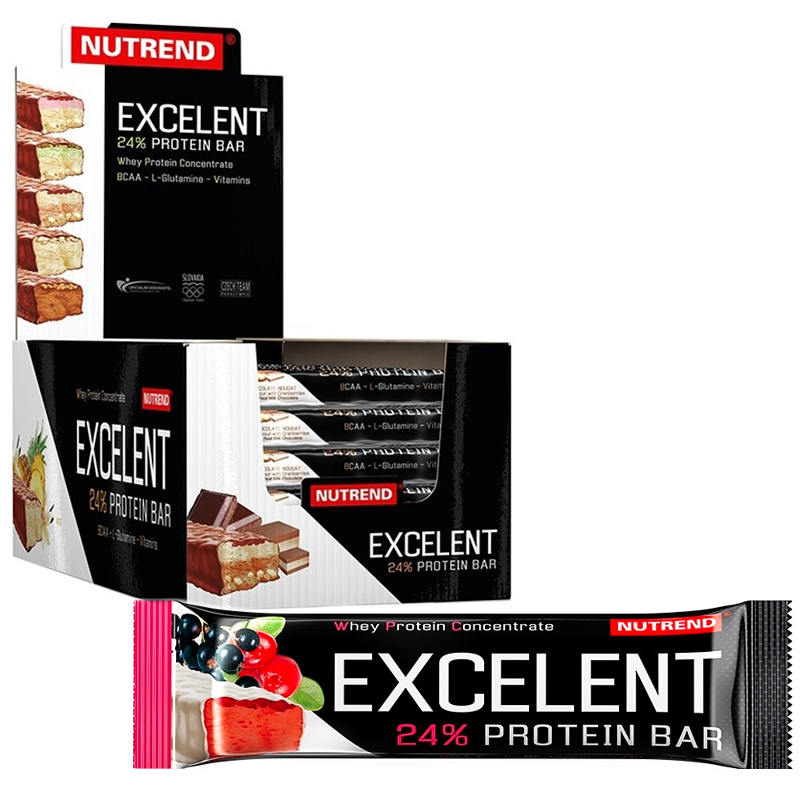 Hel Låda Proteinbars ”Blackcurrant & Cranberries” 18 x 85g - 57% rabatt