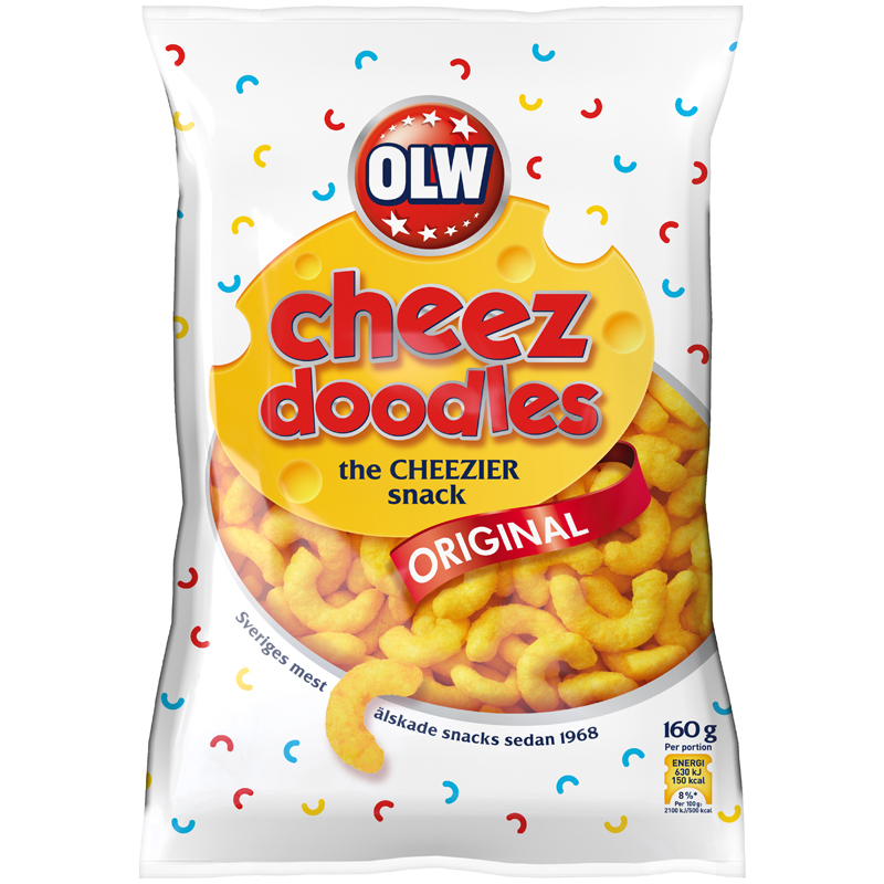 Ostbågar Cheez Doodles - 25% rabatt