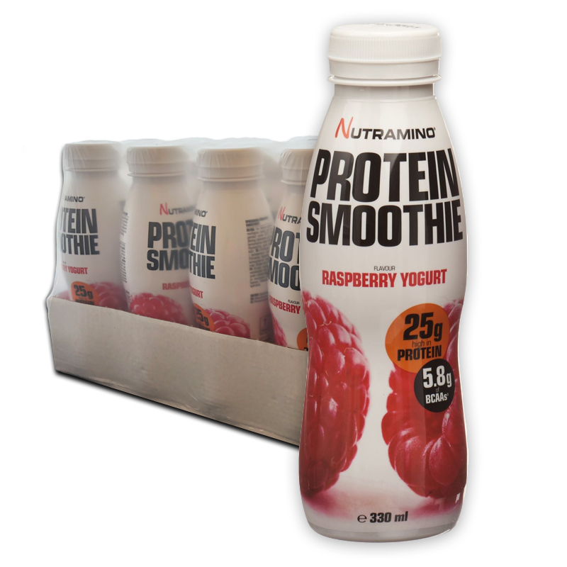 Hel Platta Smoothie "Raspberry Yoghurt" 12 x 330ml - 79% rabatt