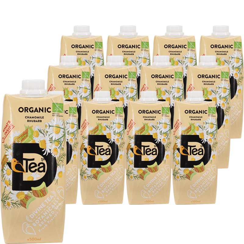 Tedryck Kamomill Rabarber 12-pack - 60% rabatt