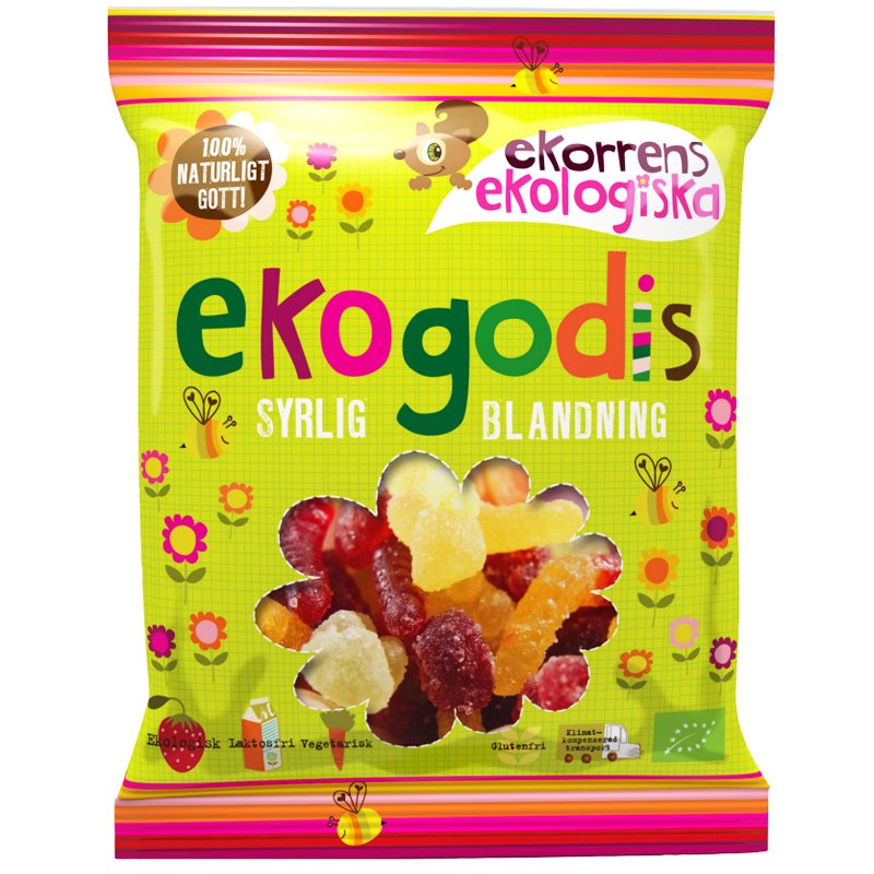 Eko Godis Syrlig blandning 100g - 60% rabatt