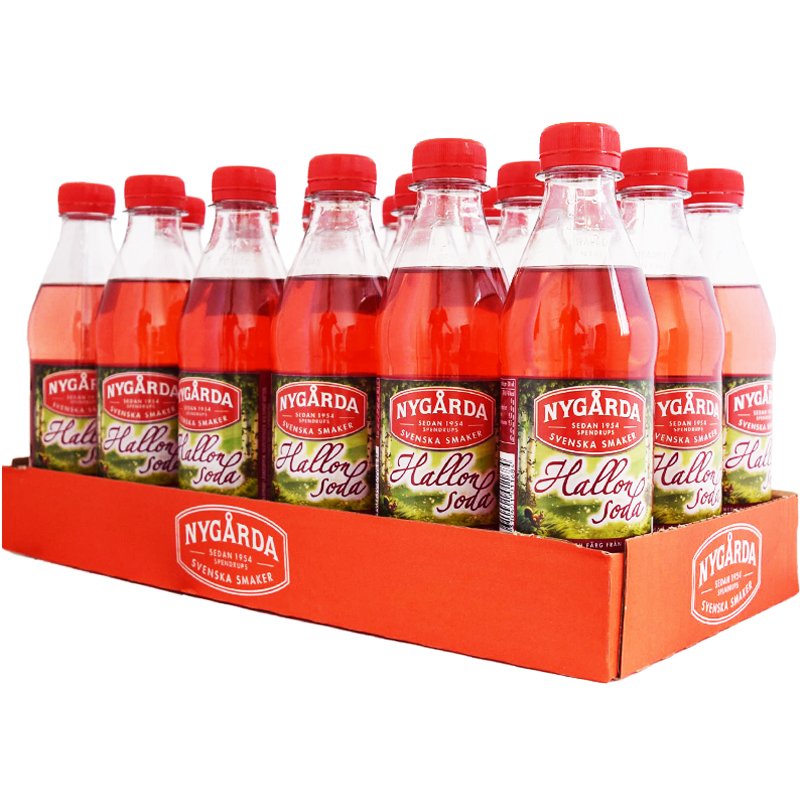 Hel Platta Hallonsoda 18 x 33cl - 44% rabatt