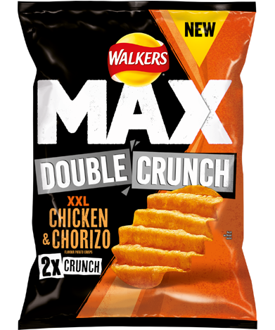 Walkers Max Double Crunch Chicken & Chorizo 140g