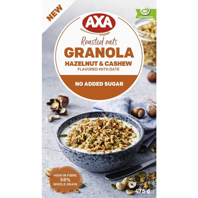 Granola Hassel- & Cashewnötter - 12% rabatt