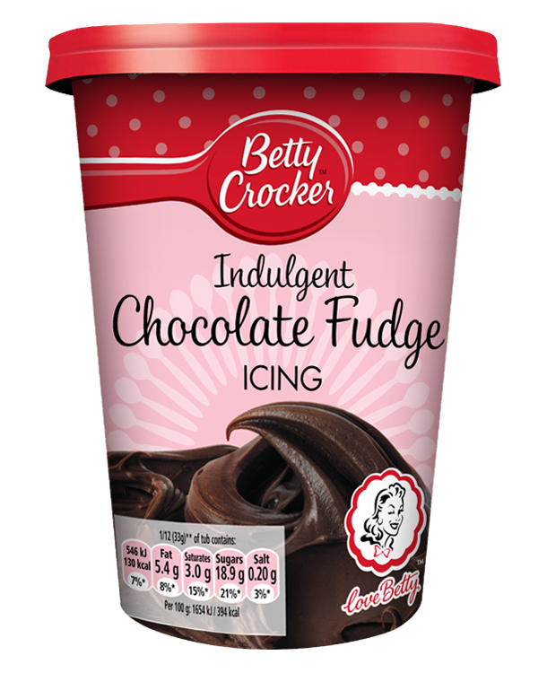 Betty Crocker Indulgent Chocolate Fudge Icing 400g
