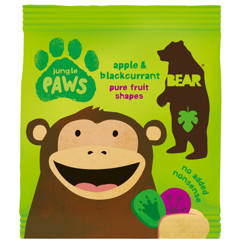 Godis ”Jungle Paws Apple & Blackcurrant” 20g - 67% rabatt