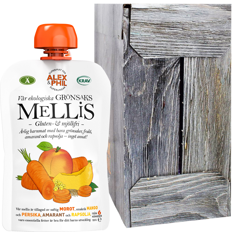 Eko Barnmat Vår Mellis Morot & Mango 5-pack - 30% rabatt