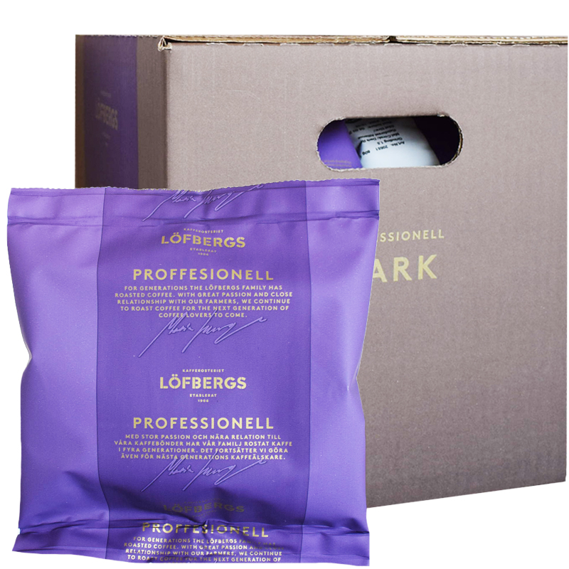 Hel Låda Kaffe "Dark" 90 x 60g - 38% rabatt