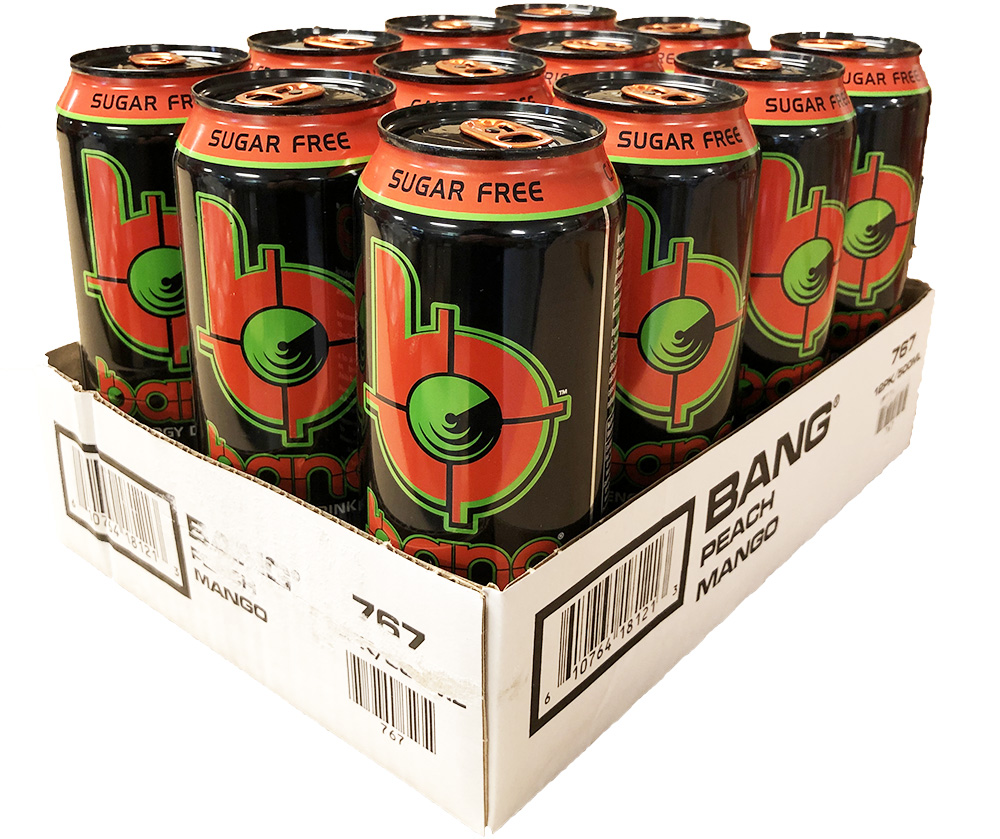 Bang Energy - Peach Mango 50cl x 12st
