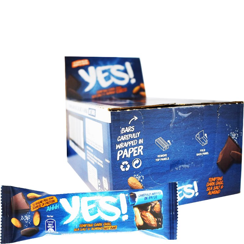 Sea salt & Dark Chocolate Bar 24-pack - 40% rabatt