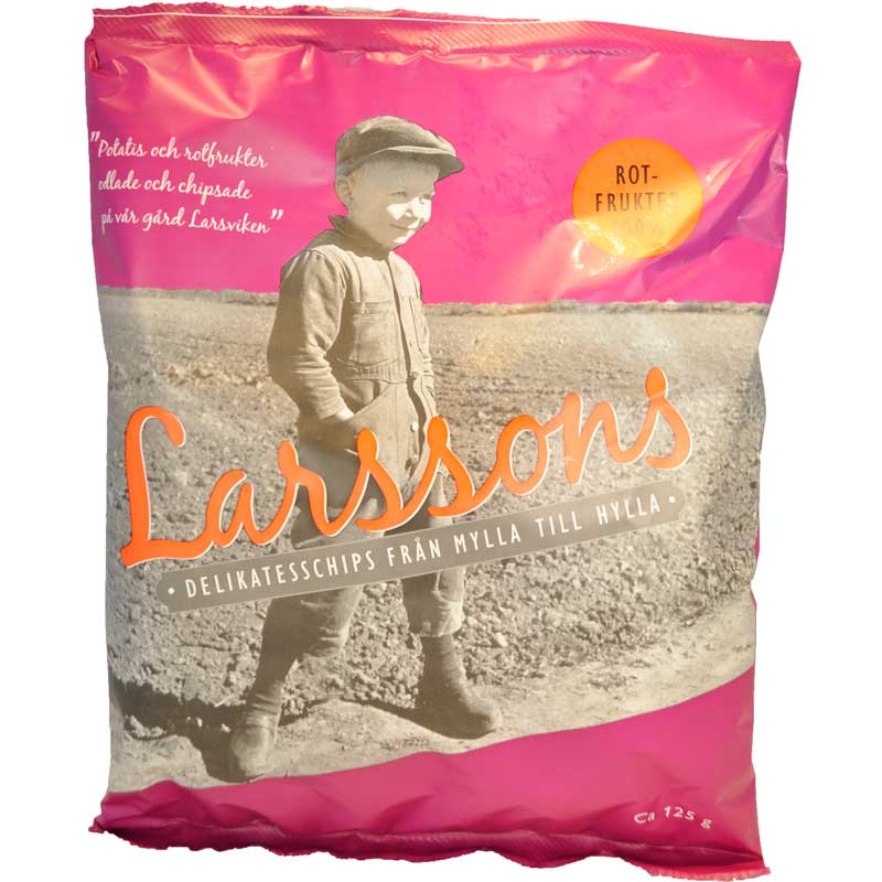 Larssons delikatesschips Rotfrukt - 50% rabatt