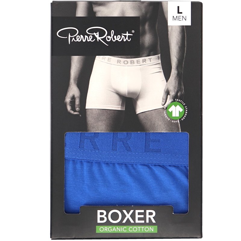 Boxershorts Ekologisk Bomull Blå Stlk L - 60% rabatt