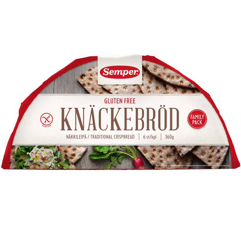 Knäckebröd Glutenfritt 360g - 22% rabatt