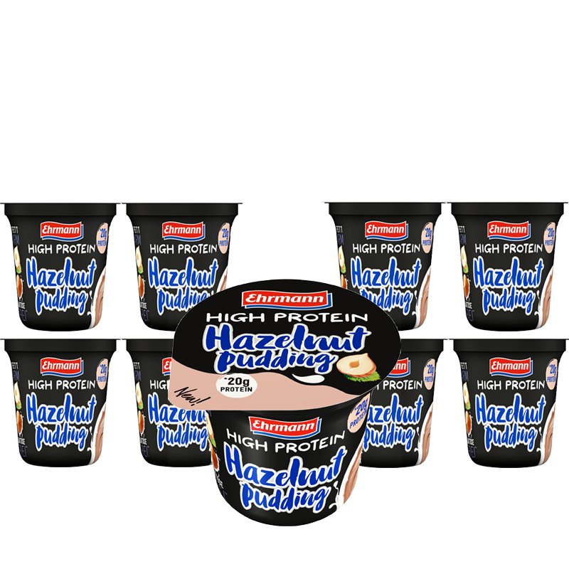 Proteinpudding Hazelnut 8-pack - 37% rabatt
