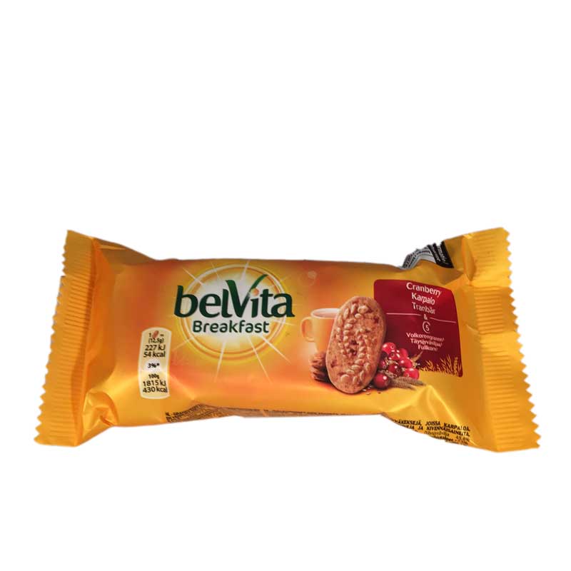 Belvita Breakfast Tranbär - 70% rabatt