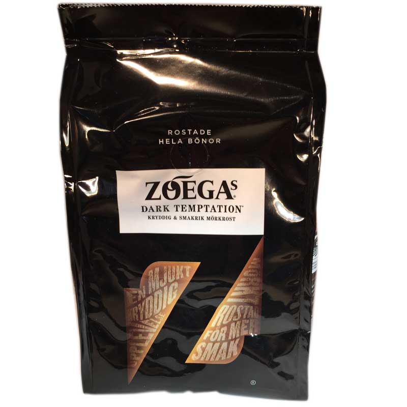 Zoega Dark Temptation hela bönor - 40% rabatt