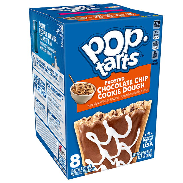 Kelloggs Pop-Tarts Chocolate Chip Cookie Dough
