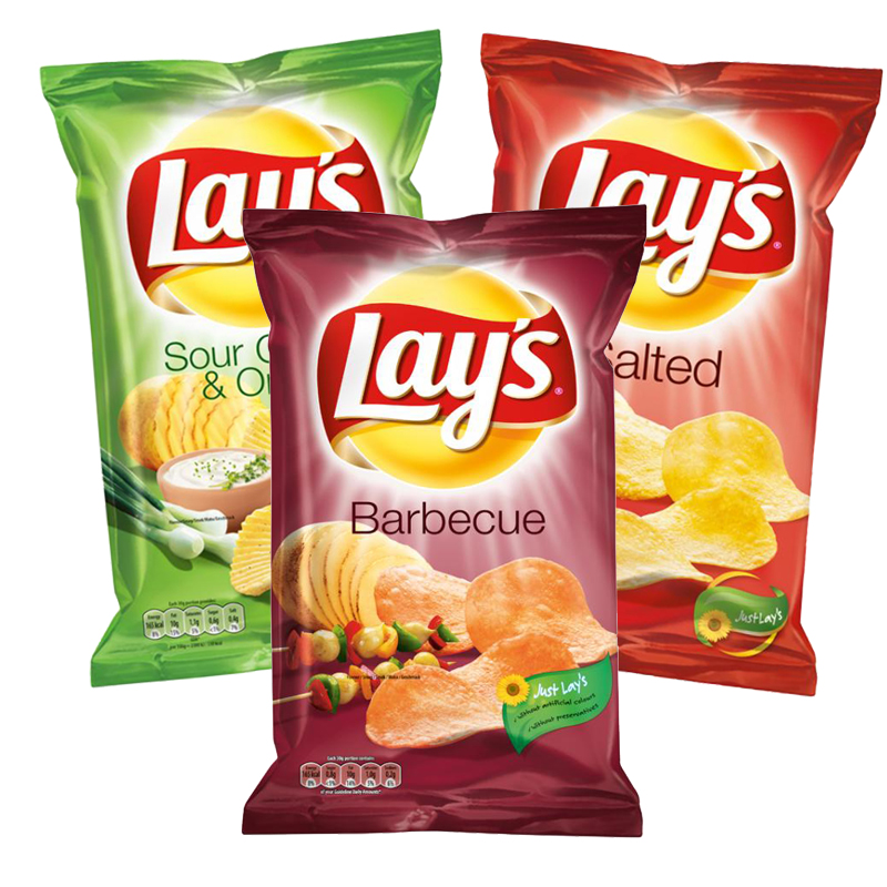 Lay's 3-pack - 35% rabatt