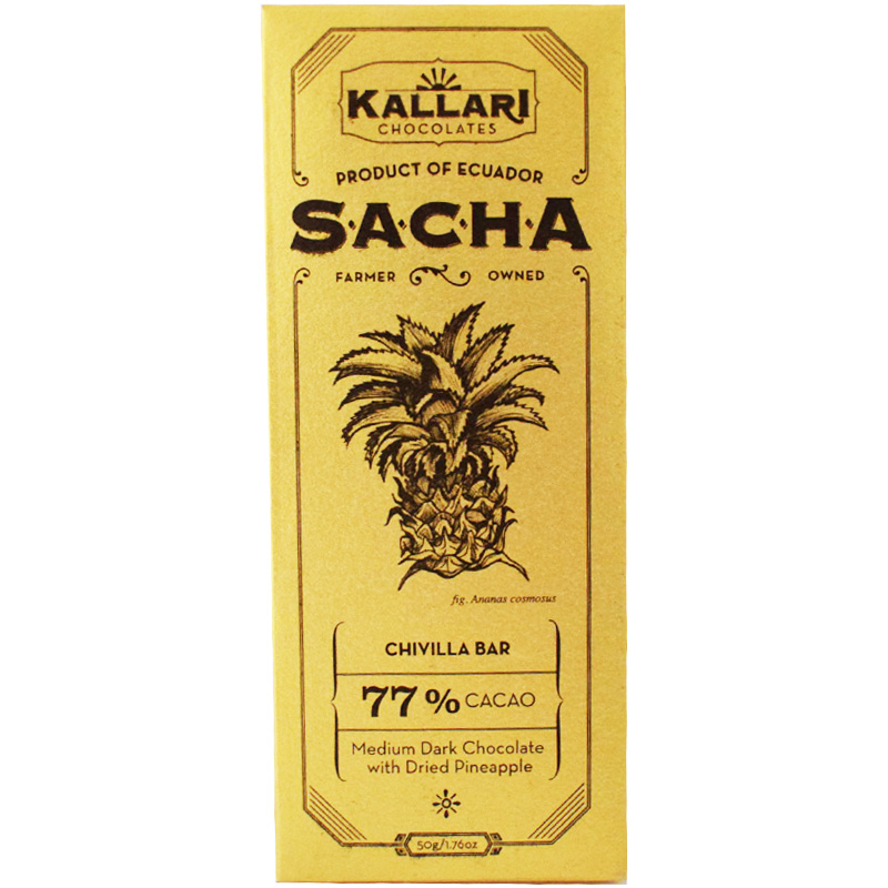 Eko Mörk Choklad Ananas - 22% rabatt