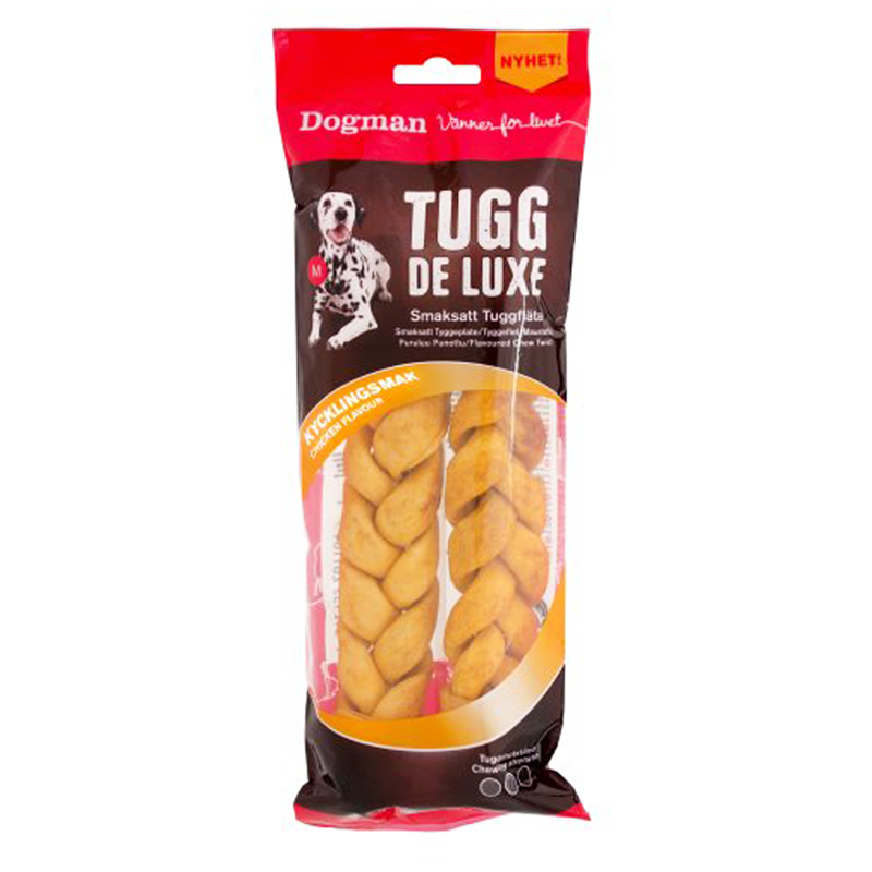 Tuggflätor Kycklingsmak 100g - 62% rabatt