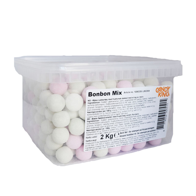 Hel Låda Godiskulor Mix 2kg - 61% rabatt