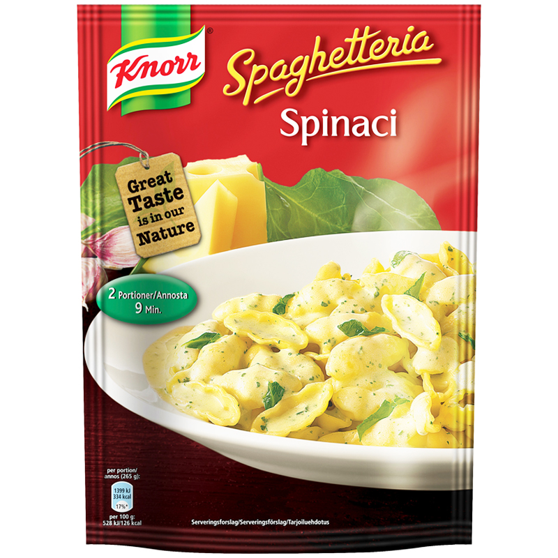 Pasta Spinaci 162g - 25% rabatt