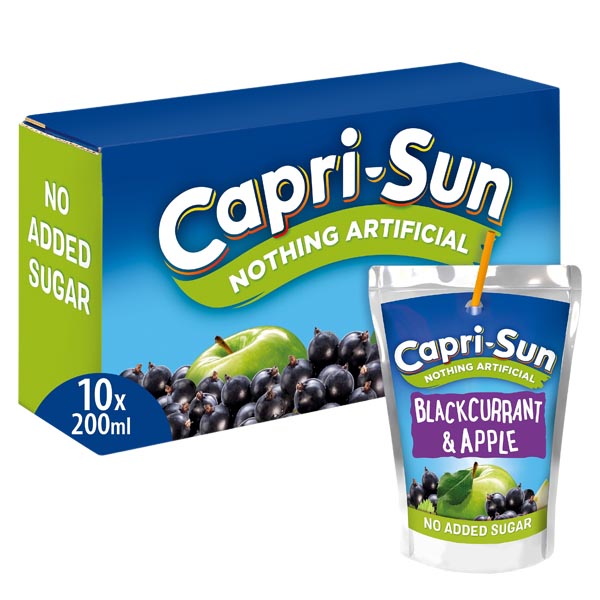 Capri-Sun Blackcurrant Apple - 10-pack