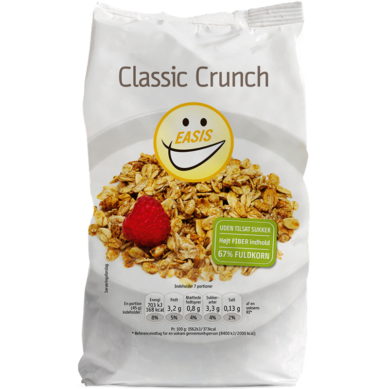 Müsli "Classic Crunch" 350g - 50% rabatt