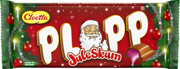 Plopp Juleskum 80g