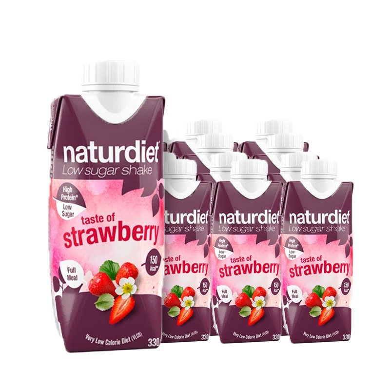 Måltidsersättning Shake Strawberry 12-pack - 26% rabatt