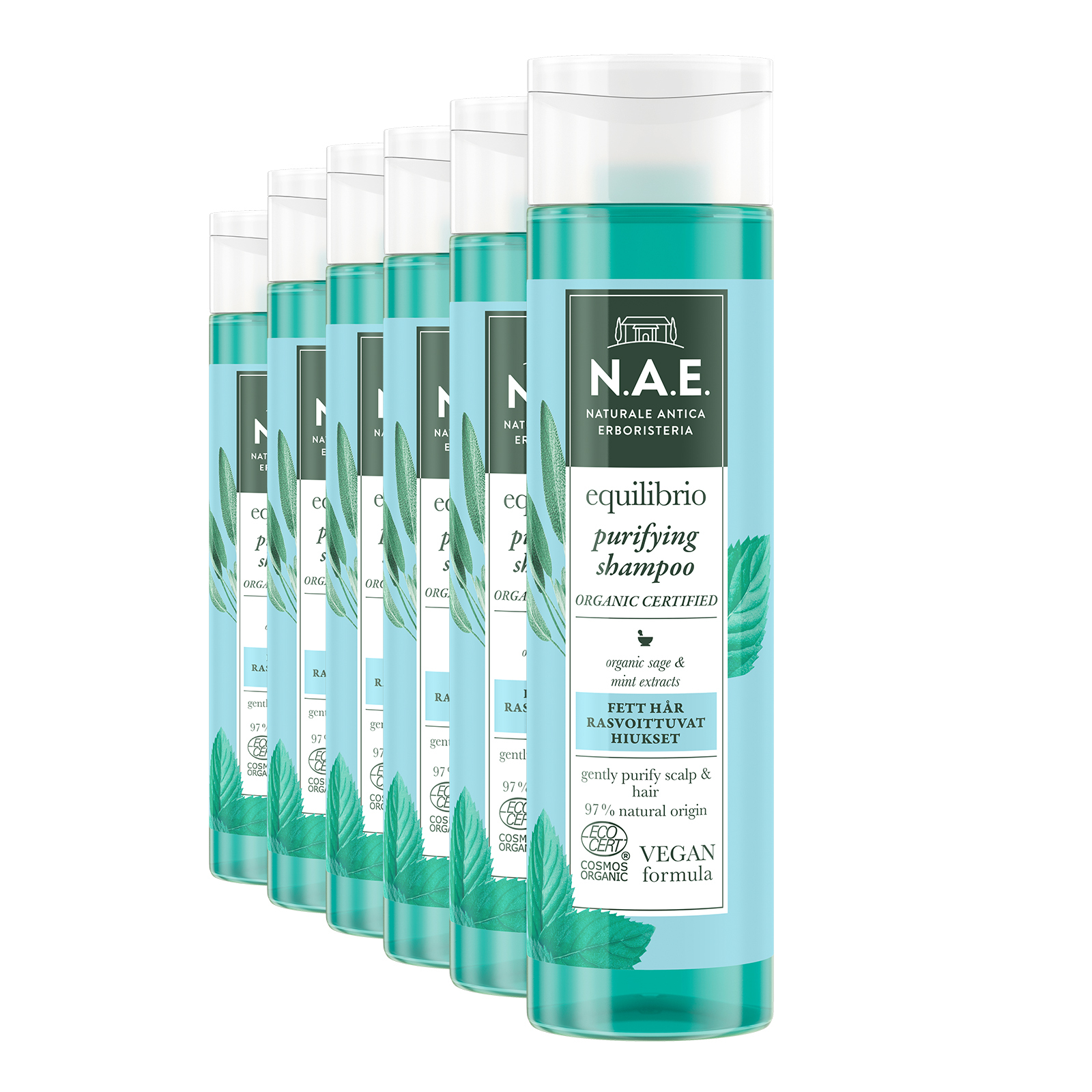 Schampo Equilibrio Purifying 6-pack - 79% rabatt