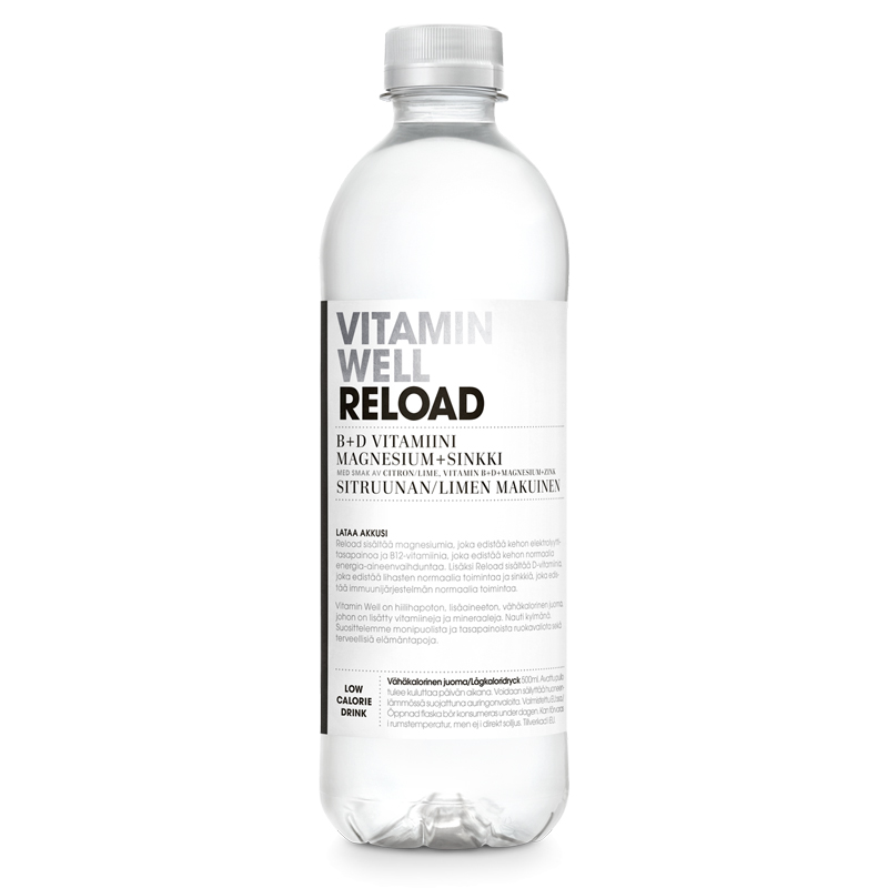 Dryck "Reload" Citron & Lime 500ml - 50% rabatt