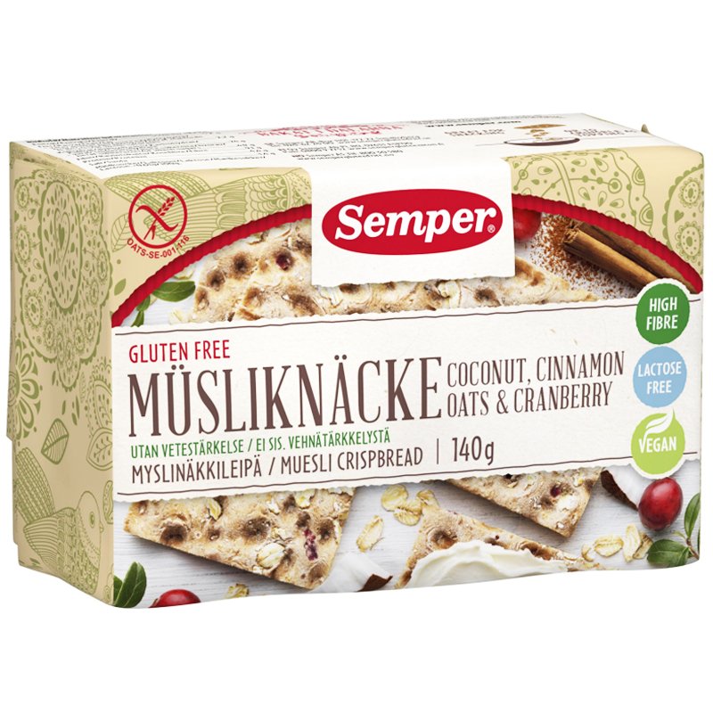 Knäckebröd Müsli - 12% rabatt