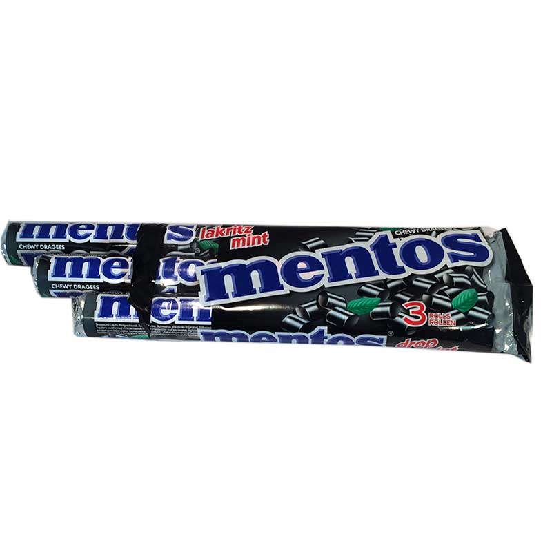 Mentos Lakritz Mint - 3-pack - 40% rabatt
