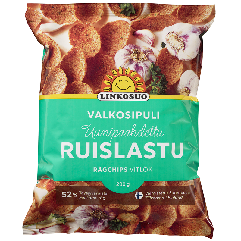 Rågchips Vitlök 200g - 48% rabatt