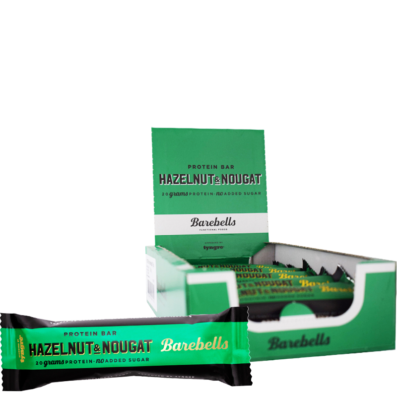 Proteinbars Hasselnöt & Nougat 12-pack - 33% rabatt