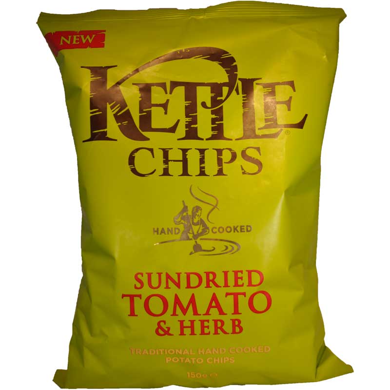 Chips Soltorkade tomater och örter - 50% rabatt
