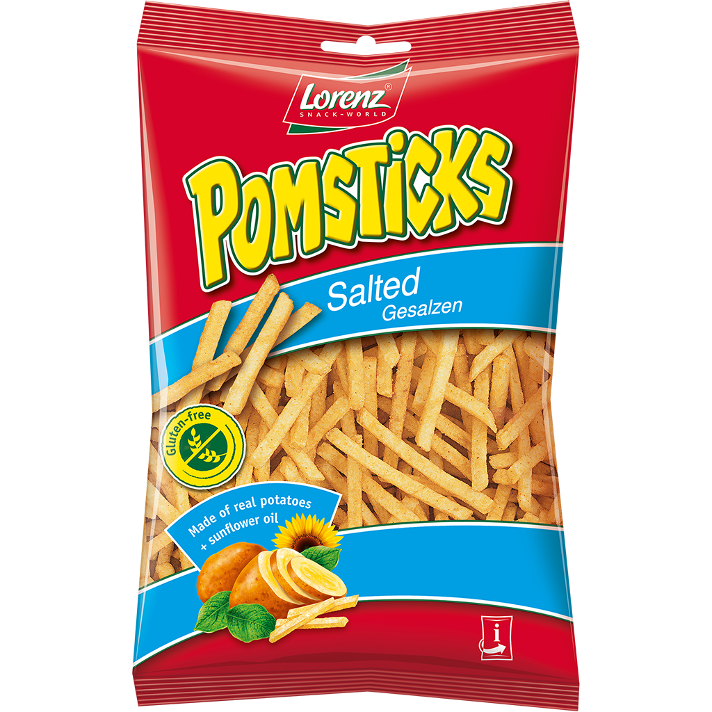 Lorenz Pomsticks Salted 85g