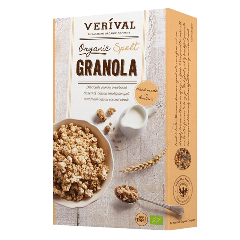 Eko Granola "Dinkel" 375g - 32% rabatt