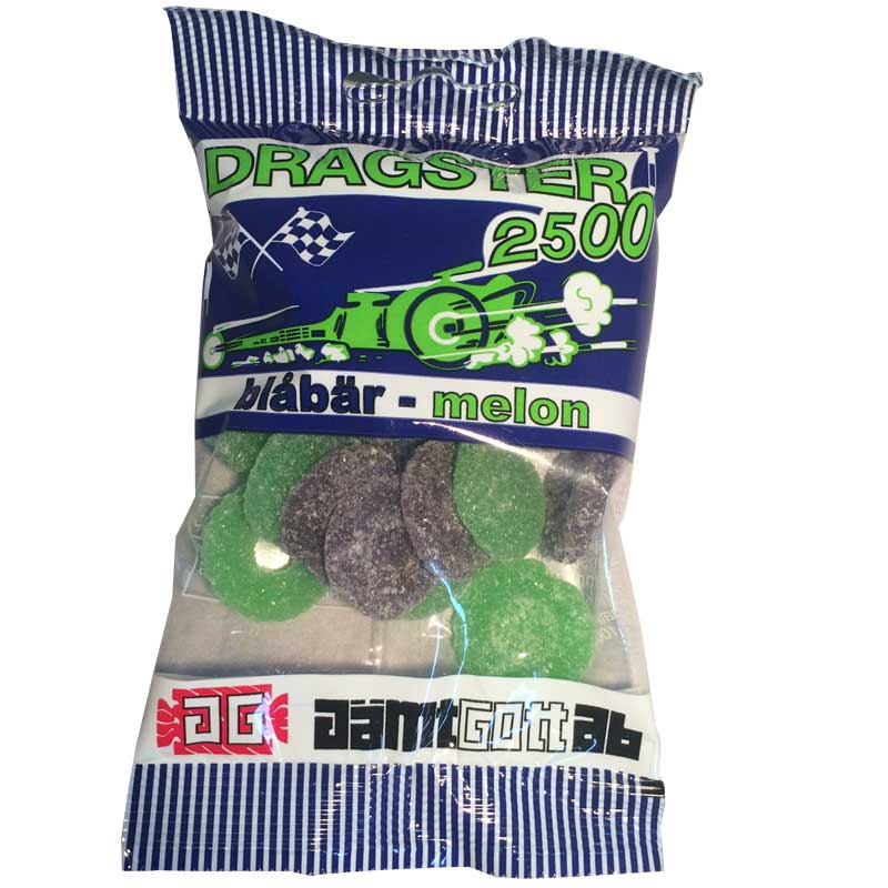 Dragster Blåbär/melon - 50% rabatt