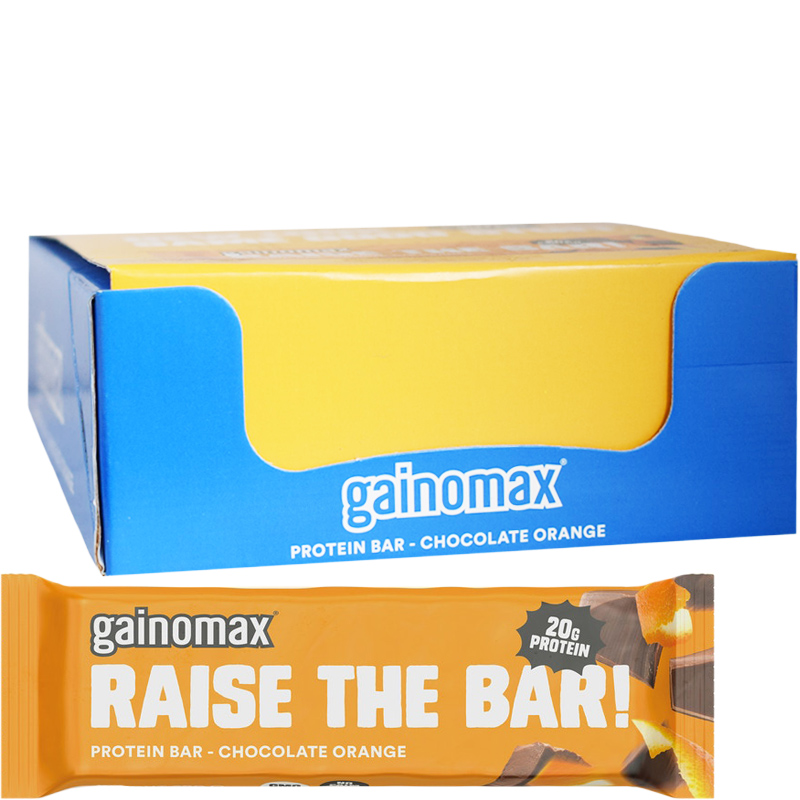 Hel Låda Proteinbars "Chocolate & Orange" 15 x 60g - 60% rabatt
