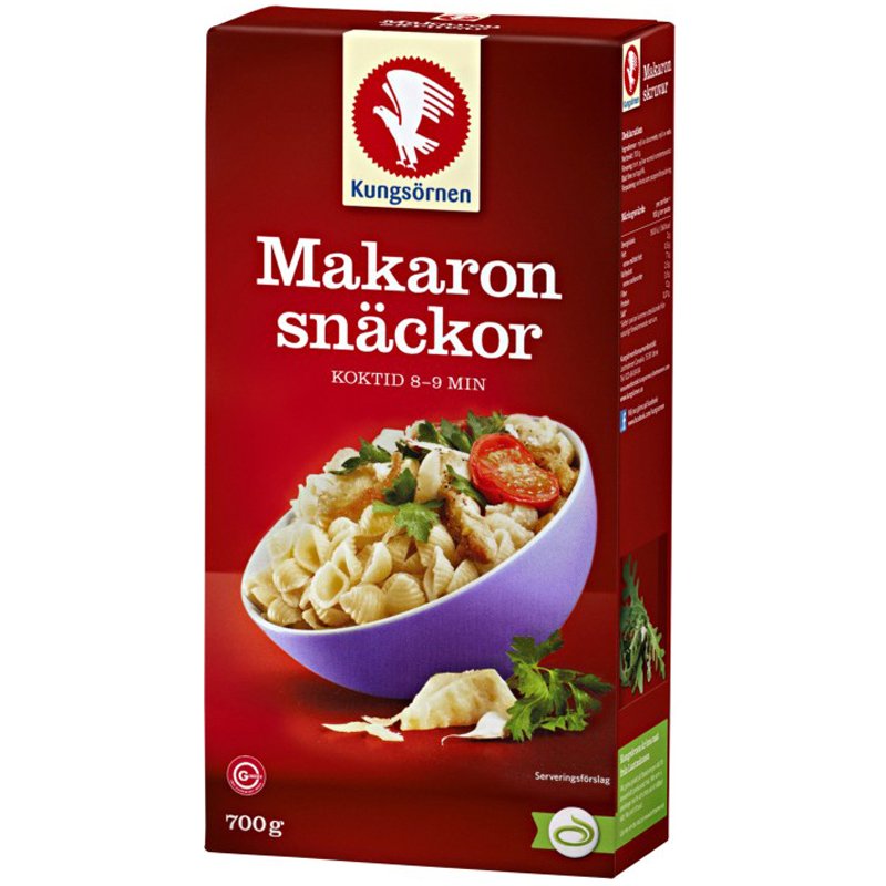 Makaronsnäckor 700g - 43% rabatt